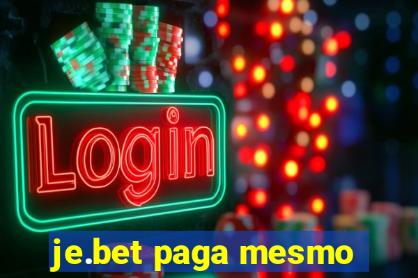 je.bet paga mesmo